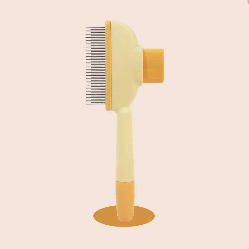 Pet Hair Removal Comb – Dog & Cat Grooming Cleaning Brush