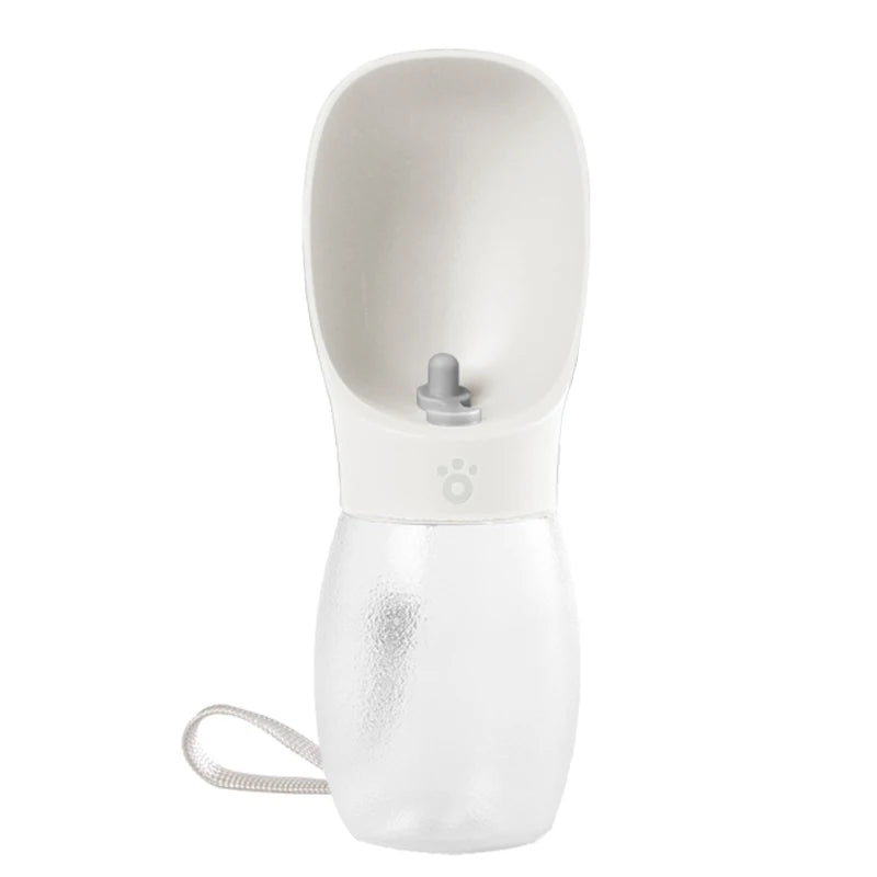 Portable Dog Water Bottle 300ml – Travel Drinking Bowl for Dogs & Cats
