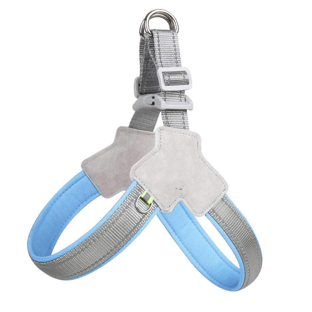 No-Pull Dog Harness – Reflective Vest for Small/Medium Dogs & Cats