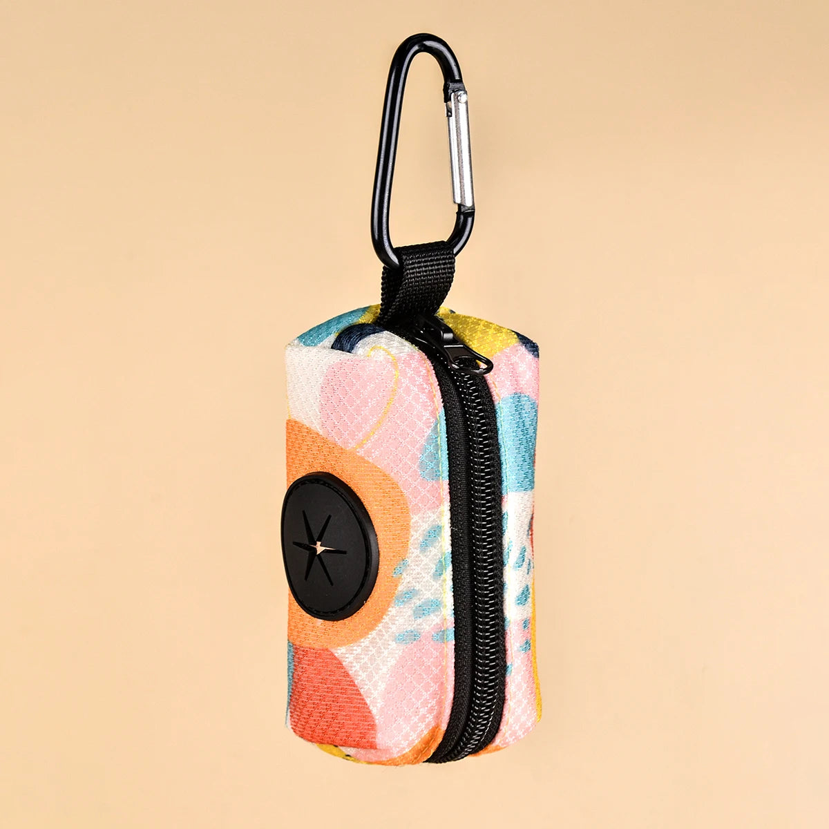 Printed Dog Poop Bag Holder – Leash Clip Waste Bag Dispenser