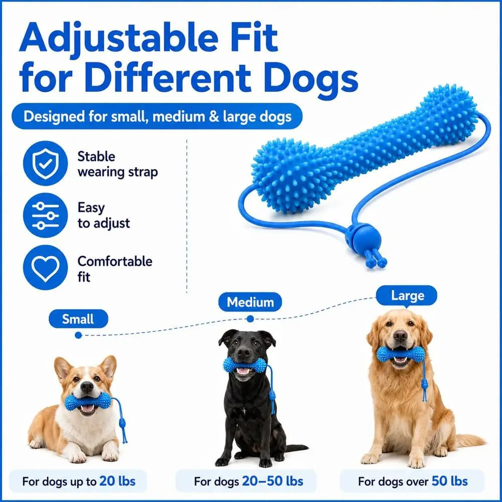 Dog Dental Chew Toy – Teeth Cleaning Brushing Stick