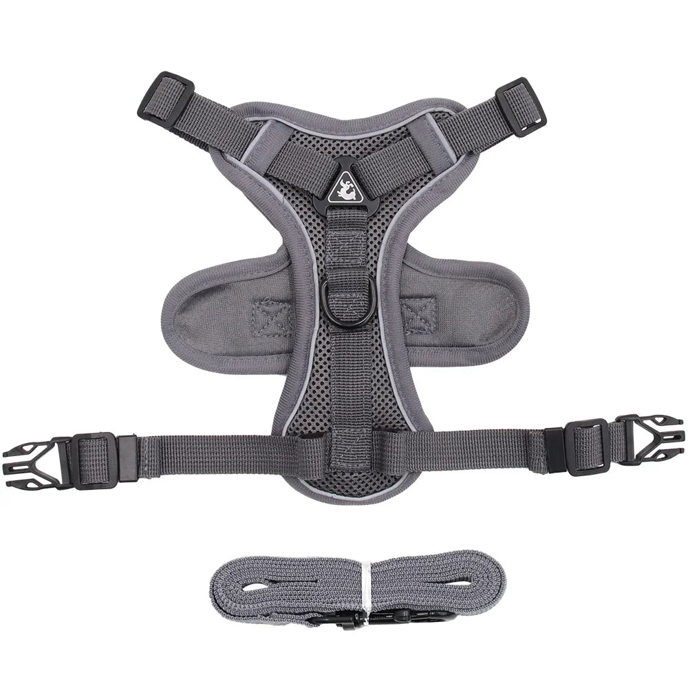 Cat Harness and Leash Set – Adjustable Reflective Vest Small to Large