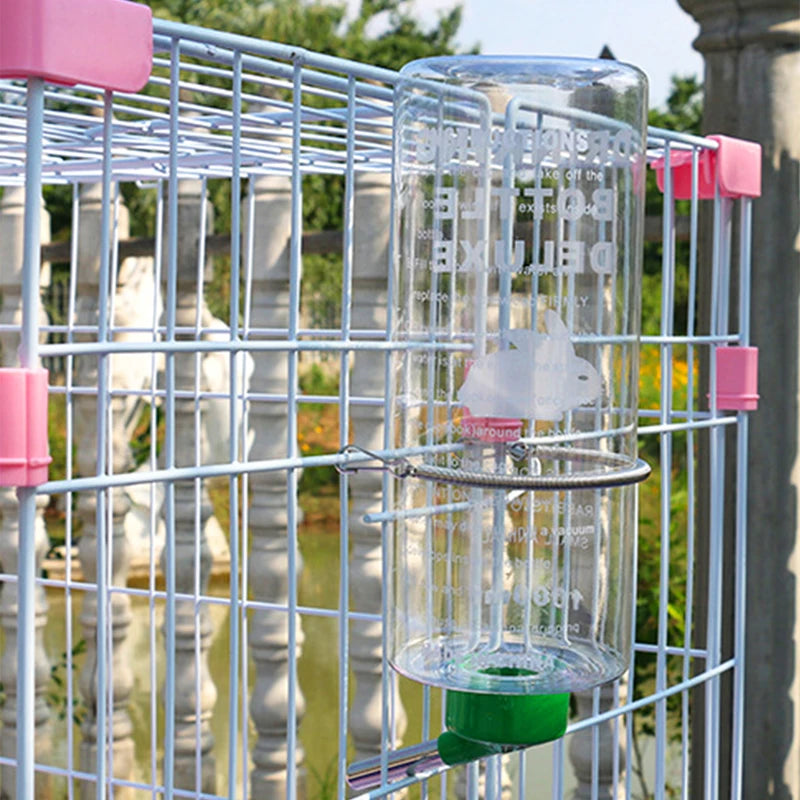 1000ml Small Animal Water Bottle – Hanging Drinker Rabbit Guinea Pig