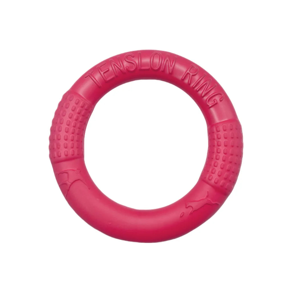 Floating EVA Dog Flying Disc & Tug Ring – Chew-Resistant Fetch Toy