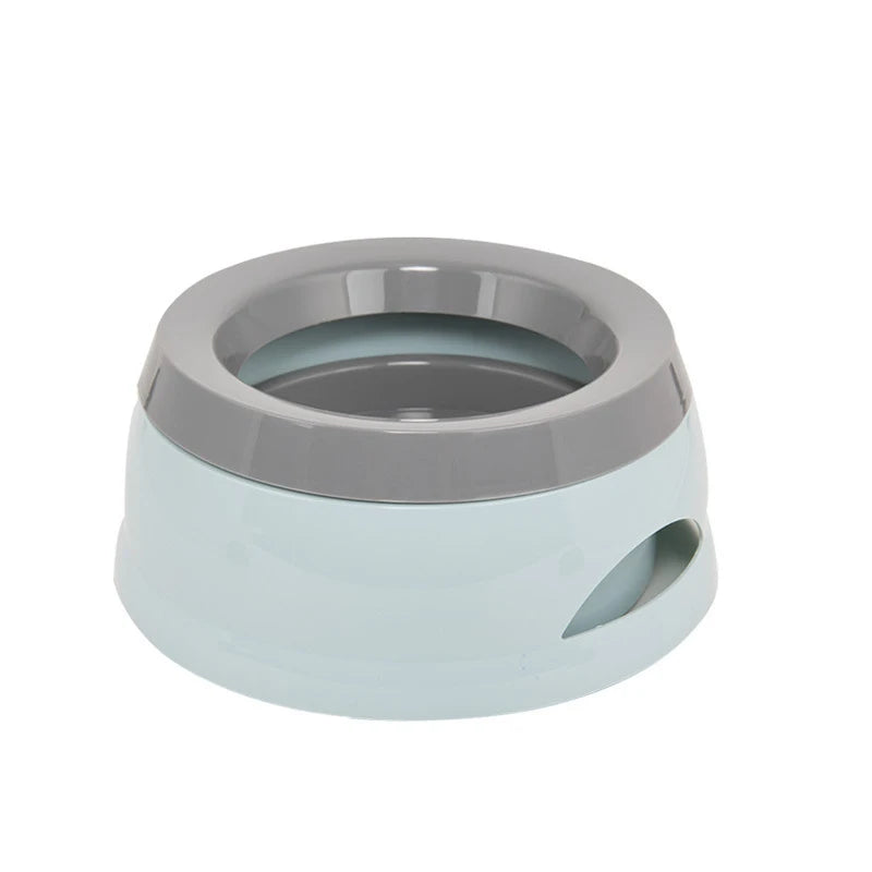 No-Spill Floating Dog Water Bowl – Portable Splash-Proof Pet Bowl