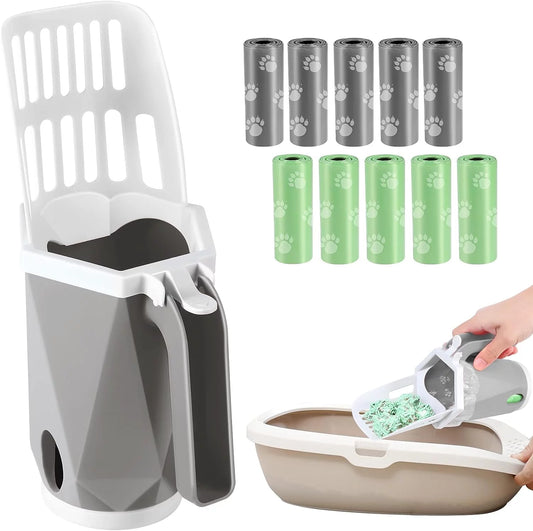 3-In-1 Cat Litter Scoop with Holder — image 1 — Pets Stuff Australia