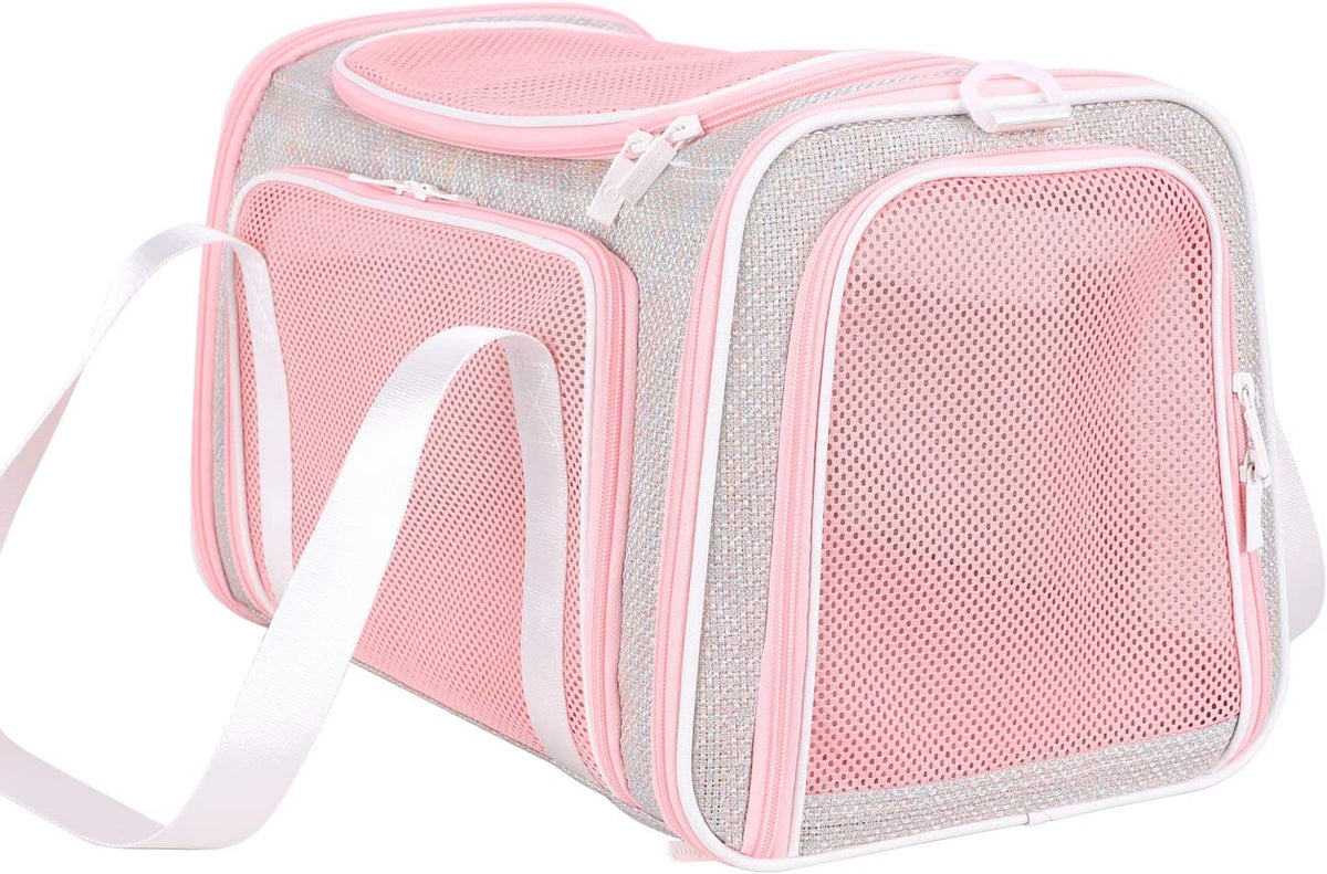 Soft Cute Travel Pet Carrier Bag for Medium Cats — image 1 — Pets Stuff Australia