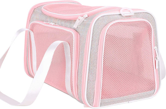 Soft Cute Travel Pet Carrier Bag for Medium Cats — image 1 — Pets Stuff Australia