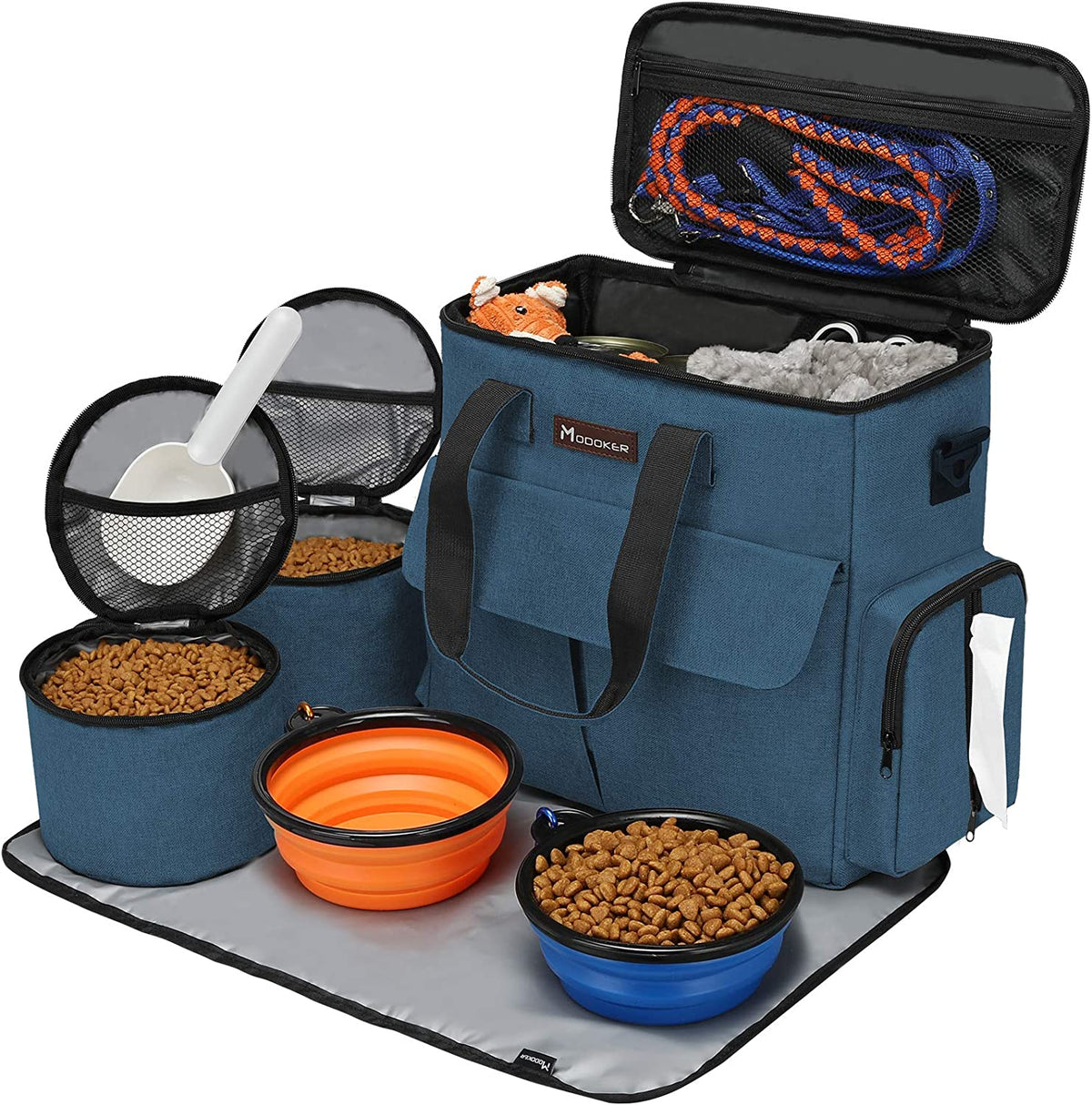 Dog Travel Bag Dog Travel Kit for a Weekend Away Set Includes Pet... — image 1 — Pets Stuff Australia