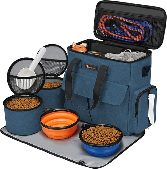 Dog Travel Bag Dog Travel Kit for a Weekend Away Set Includes Pet... — image 1 — Pets Stuff Australia