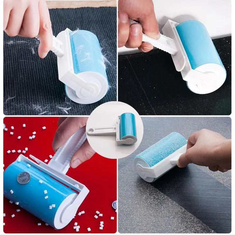 Reusable Pet Hair Lint Roller – Washable Sticky Roller for Fur