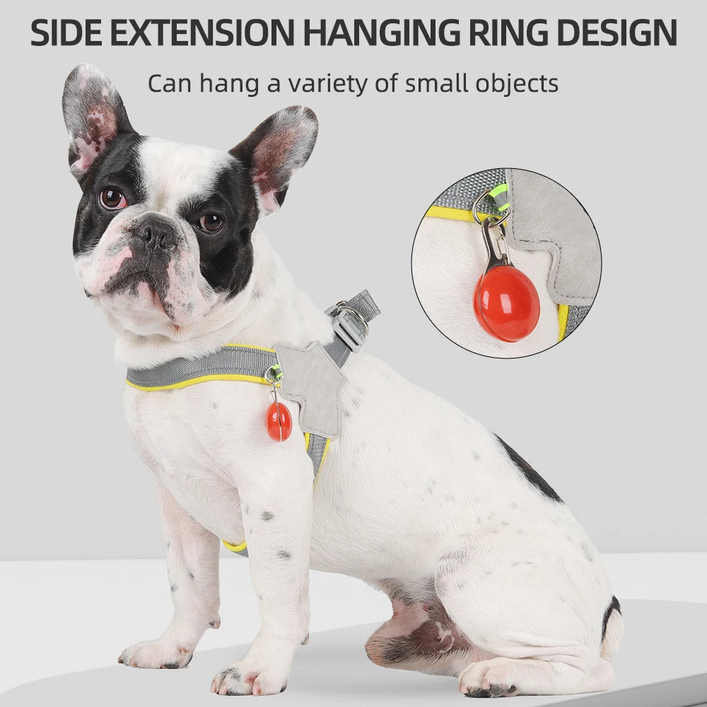 No-Pull Dog Harness – Reflective Vest for Small/Medium Dogs & Cats