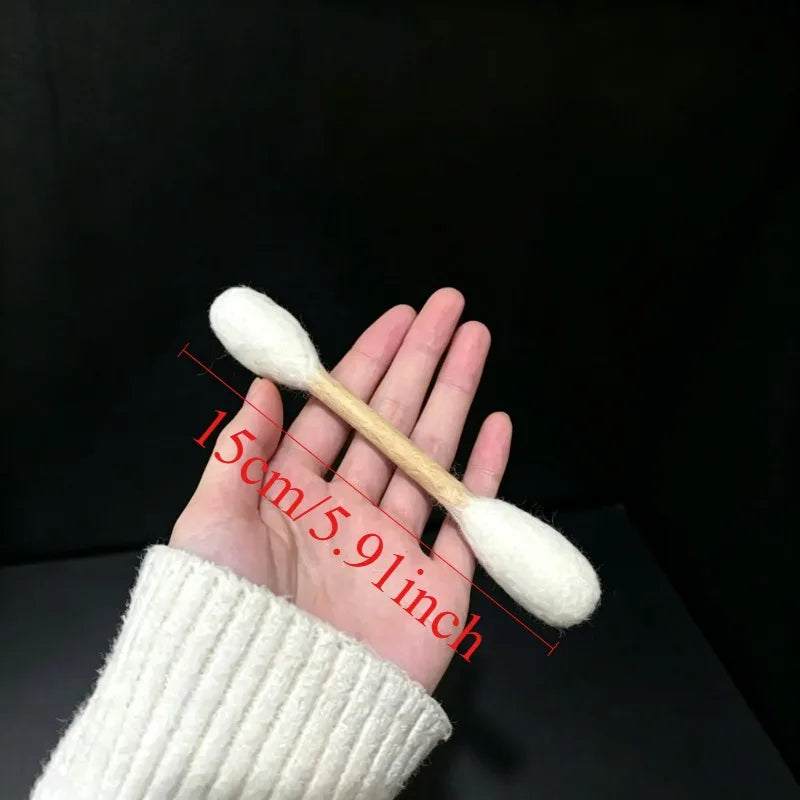 Giant Cotton Swab Catnip Toys 6 Pack – Kitten Chew & Teeth Cleaning
