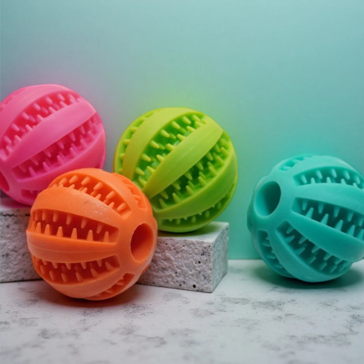 Treat Dispensing Dog Ball – Puzzle Chew Toy for Boredom