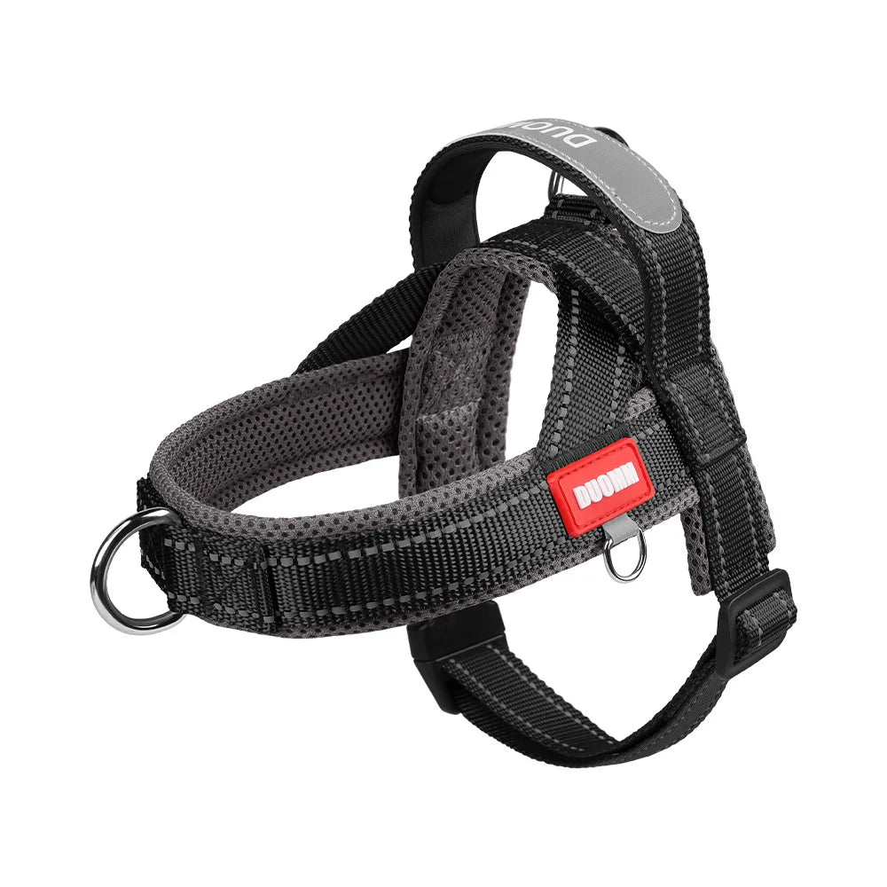 No-Pull Saddle Dog Harness – Reflective Walking Vest Small/Medium