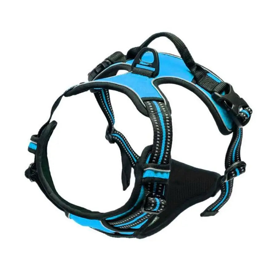 No-Pull Dog Harness Front Clip – Reflective Padded with Handle
