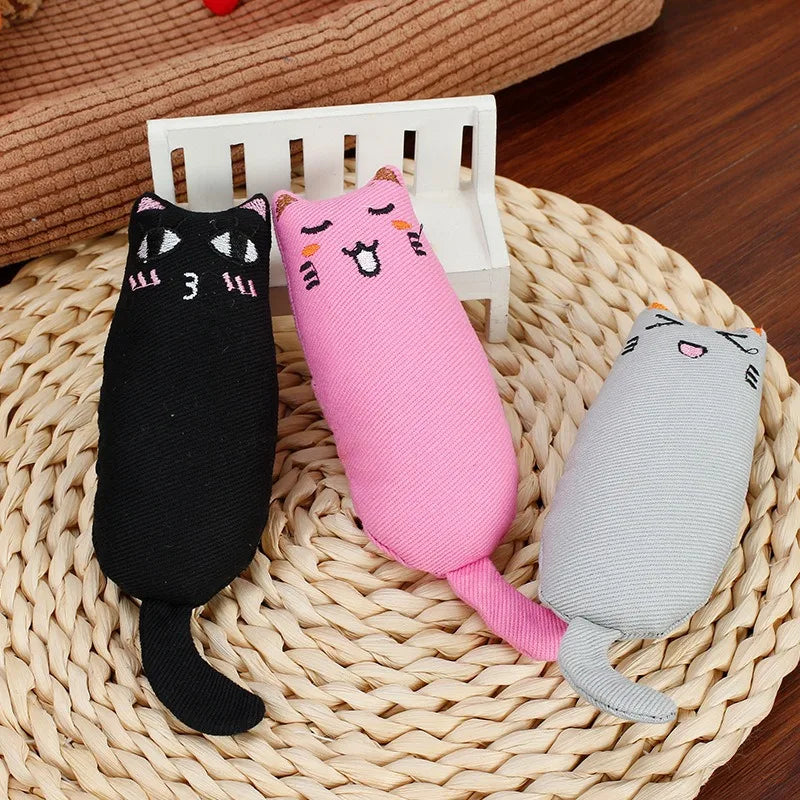 Crinkle Catnip Cat Toy – Rustling Sound Teething Toy for Kittens