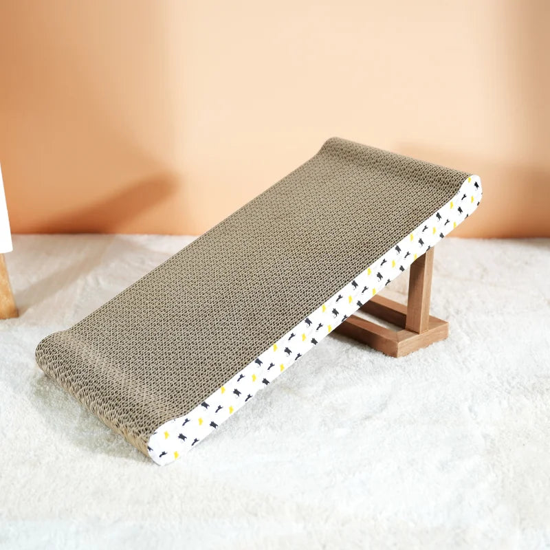 Cardboard Cat Scratcher Board – Corrugated Scratching Pad for Cats