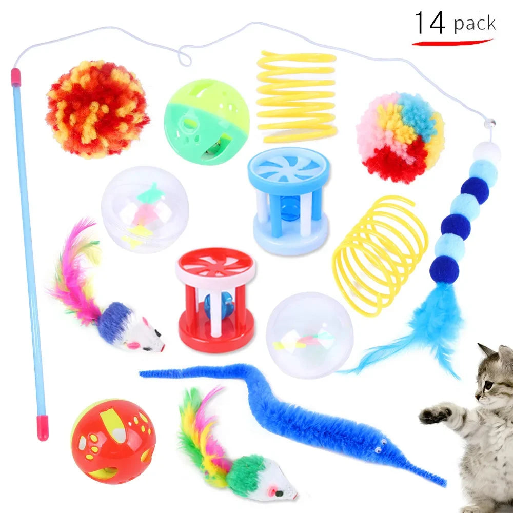 Cat Mouse Tunnel Tent – Foldable Play Tent with Mouse Balls
