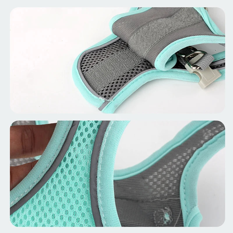 Reflective Dog Vest Harness – Escape-Proof Breathable Walking Harness