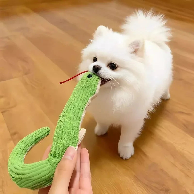 16.5" Plush Snake Cat Kicker Toy – Interactive Toy for Cats & Dogs