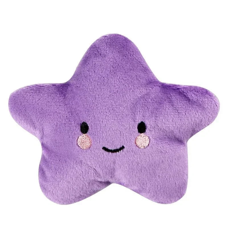 Squeaky Plush Star Toy – Cute Chew Toy for Dogs & Cats