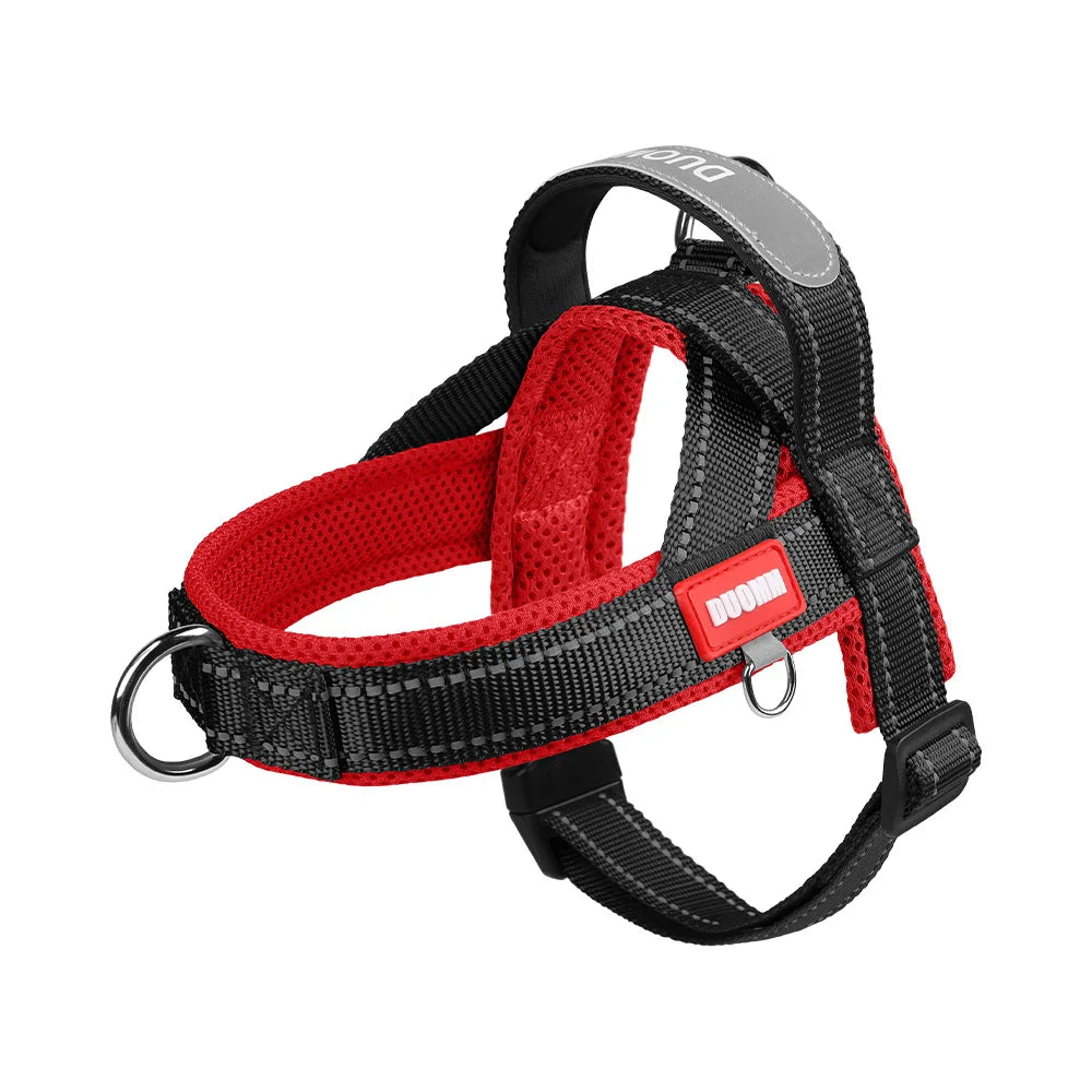 No-Pull Saddle Dog Harness – Reflective Walking Vest Small/Medium