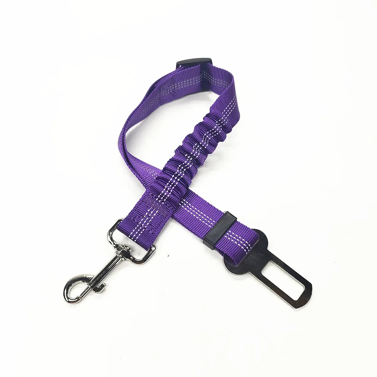 Adjustable Dog Car Seat Belt – Pet Vehicle Safety Lead Clip