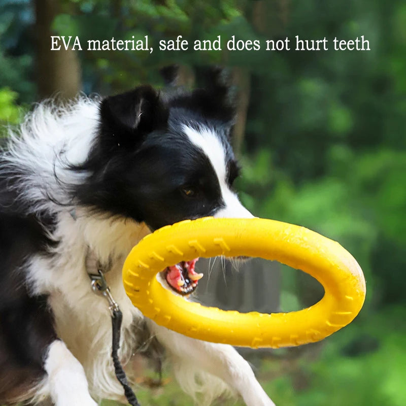 EVA Dog Toy Set 4 Pack – Flying Disc, Ball & Tug Rope