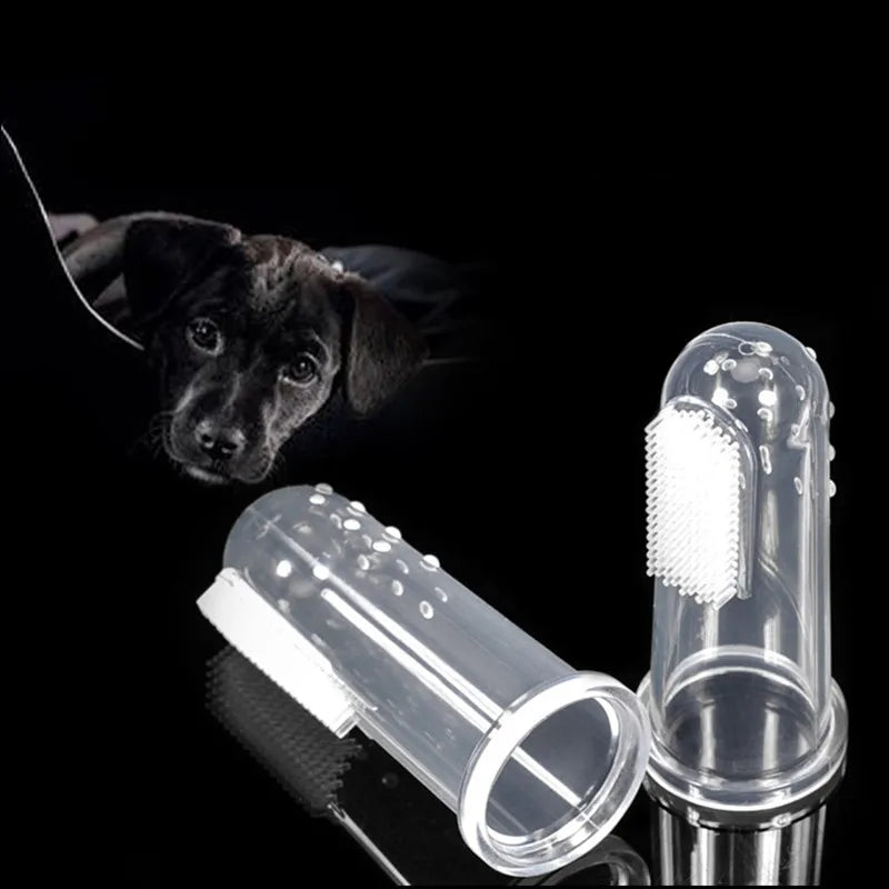 Finger Toothbrush for Dogs & Cats 5 Pack – Soft Silicone Teeth Cleaner