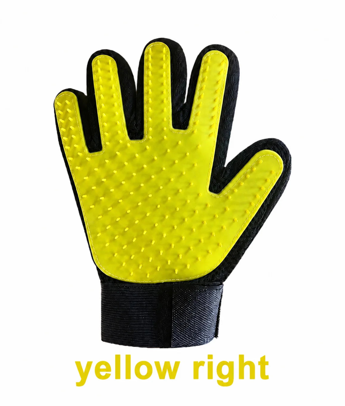 Pet Grooming Glove Brush – Dog & Cat Deshedding Massage Hair Remover