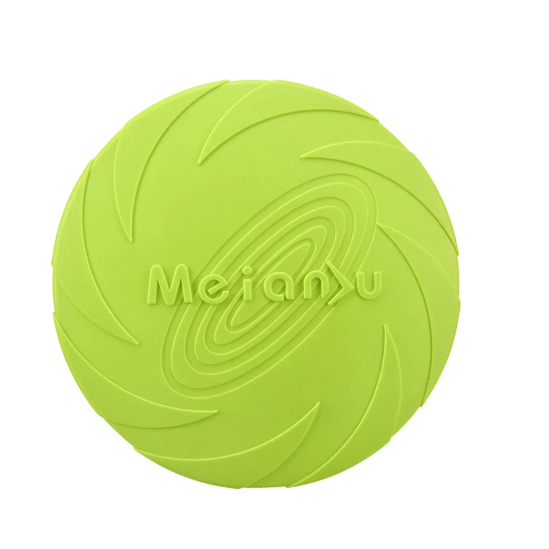 Silicone Dog Flying Disc – Chew-Resistant Fetch Frisbee Toy
