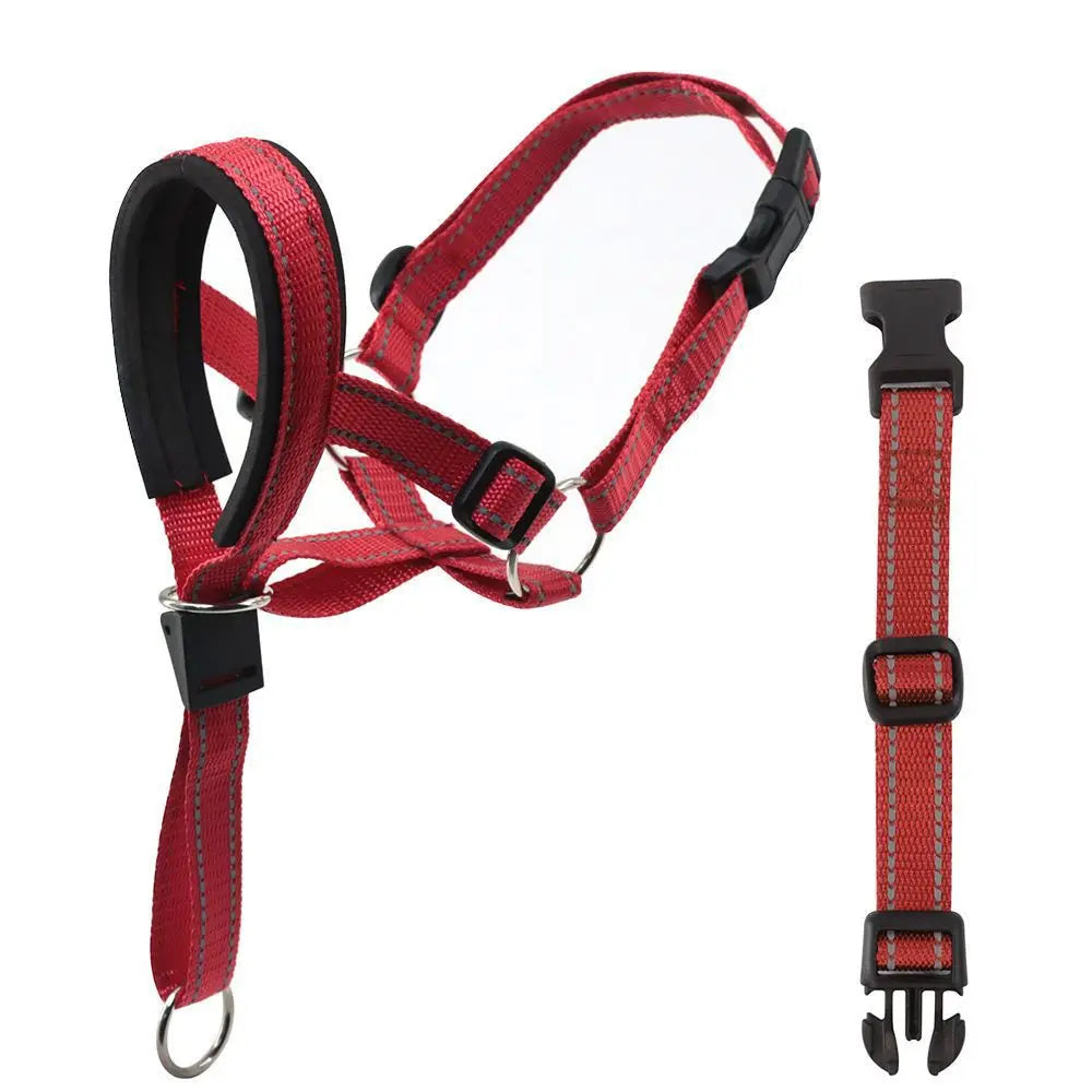 Dog Training Head Halter – Adjustable Anti-Pull Nose Lead