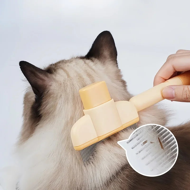 Cat & Dog Hair Remover Brush – Long Hair Grooming Comb