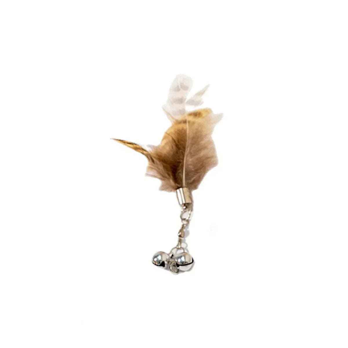 Cat Feather Toy Refills – Replacement Bird, Worm & Ball Teaser Heads