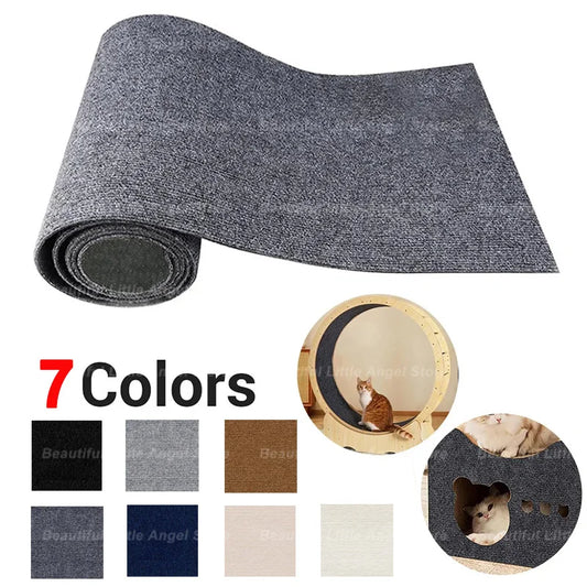 Self-Adhesive Cat Scratch Mat – Trimmable Sofa & Wall Protector