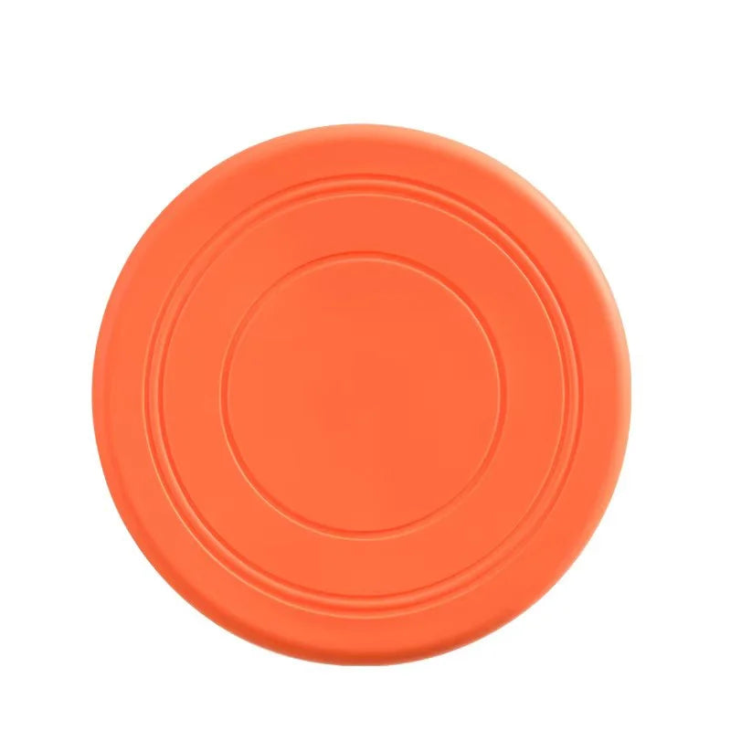 Soft Rubber Dog Frisbee – Durable Flying Disc for Fetch Training