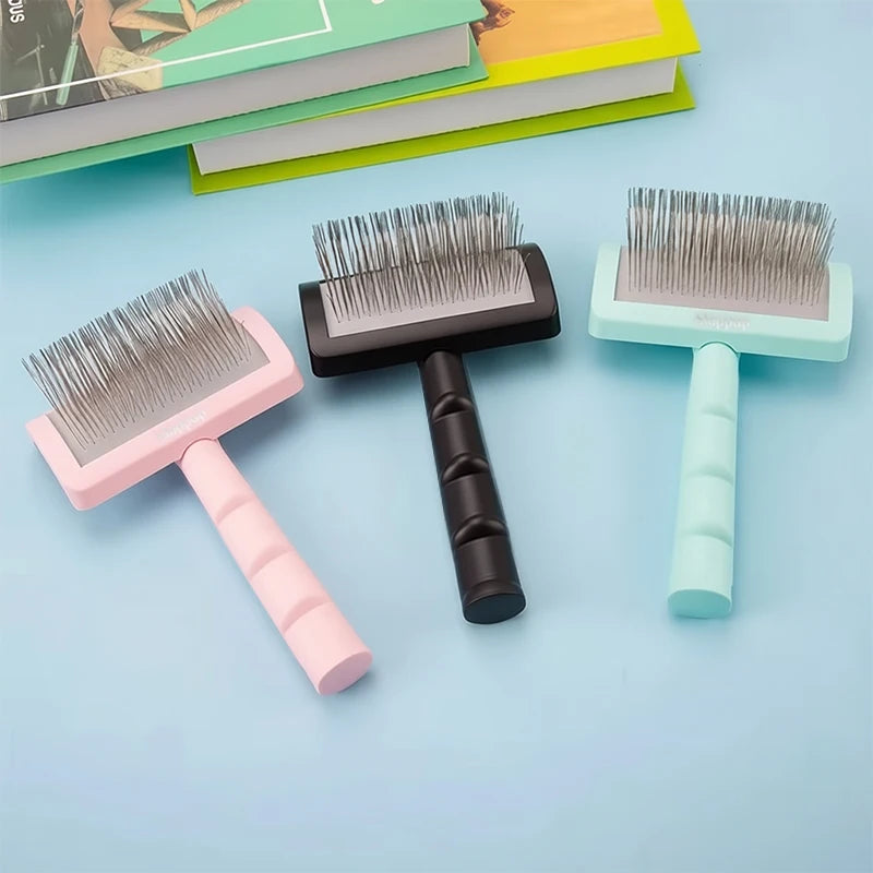 Dog Slicker Brush – Shedding & Knot Removal Pin Brush
