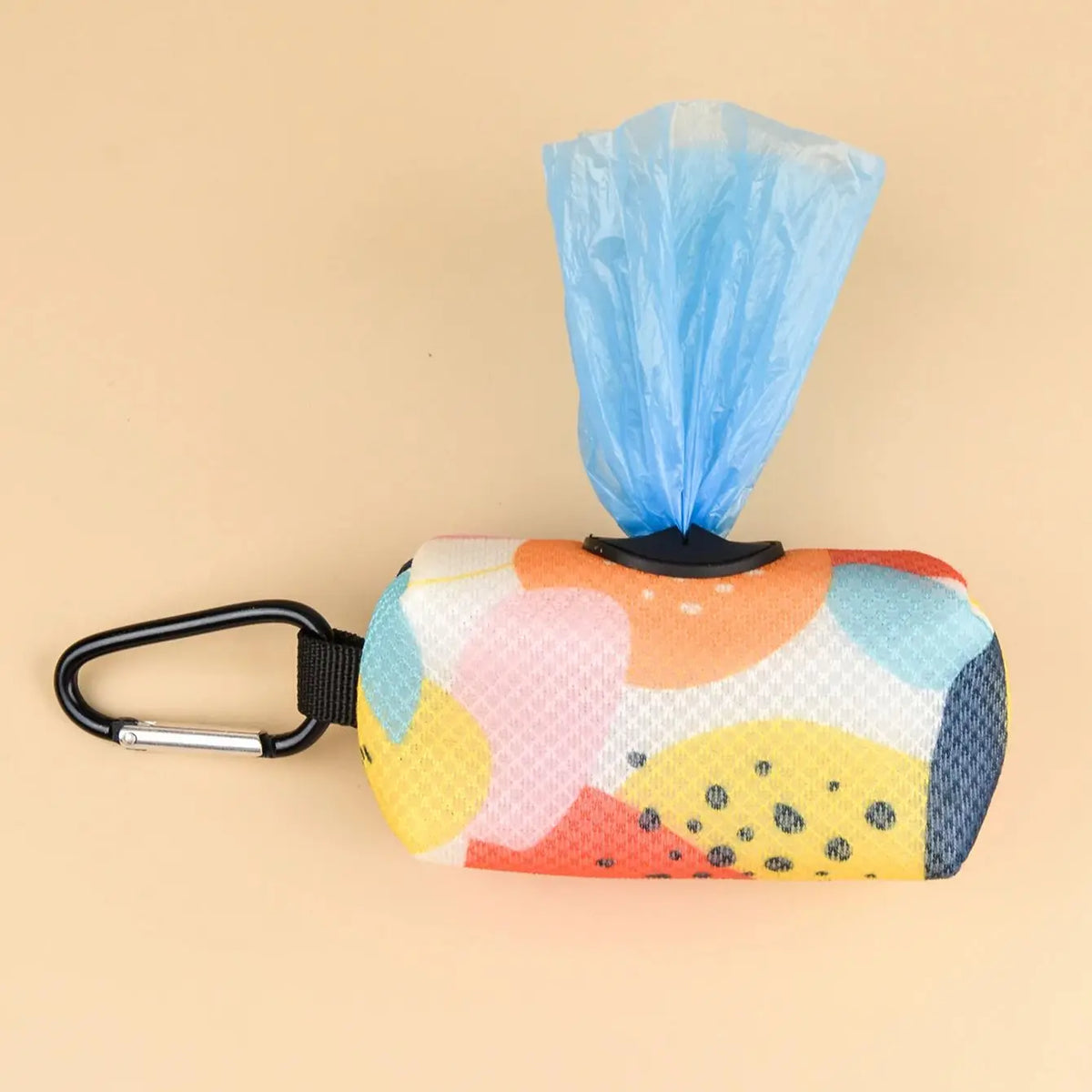 Printed Dog Poop Bag Holder – Leash Clip Waste Bag Dispenser