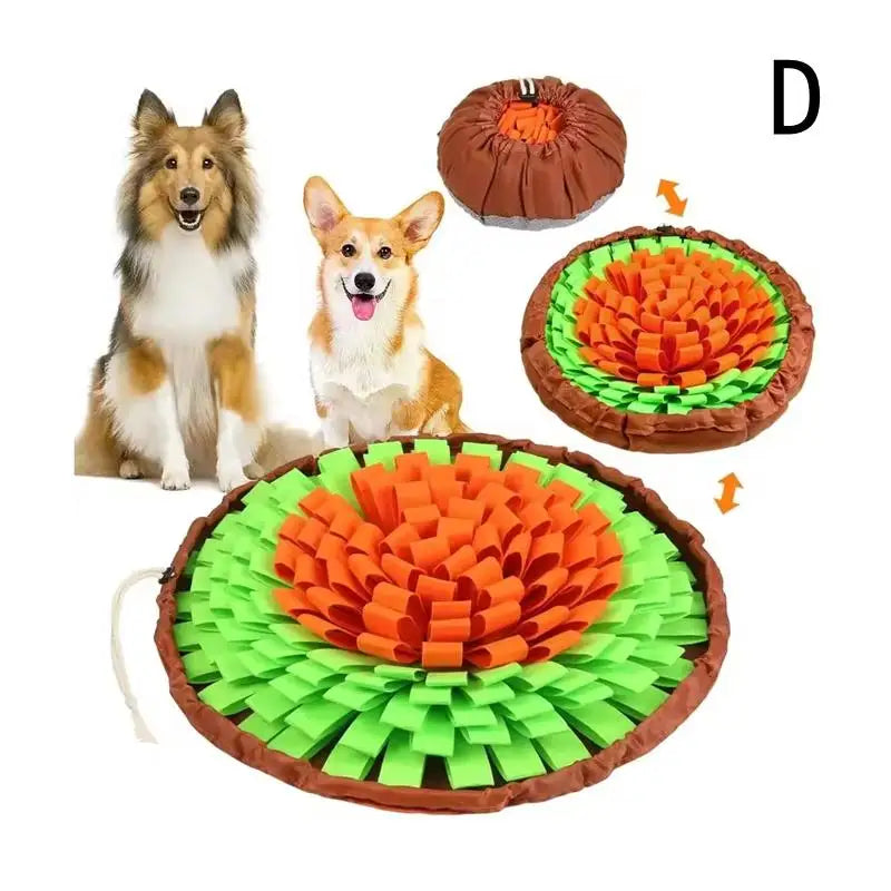 Snuffle Mat for Dogs & Cats – Interactive Foraging Slow Feeder Mat