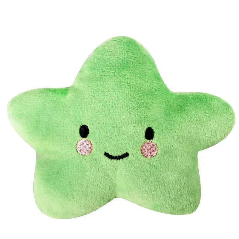 Squeaky Plush Star Toy – Cute Chew Toy for Dogs & Cats