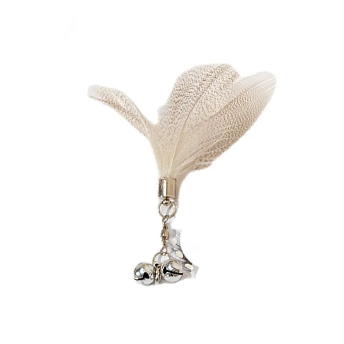 Cat Feather Toy Refills – Replacement Bird, Worm & Ball Teaser Heads