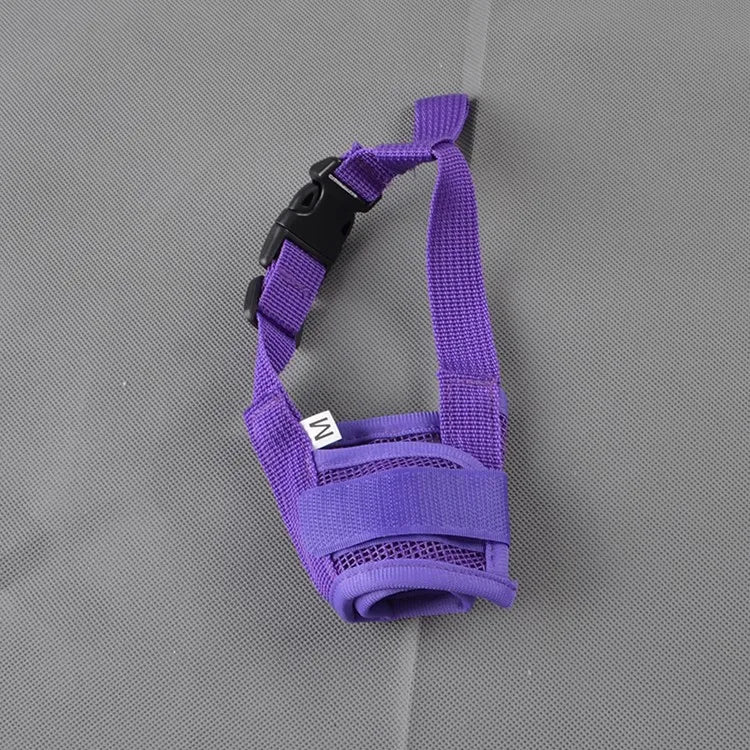 Anti-Bark Dog Muzzle – Adjustable Breathable Mesh Muzzle S–XXL