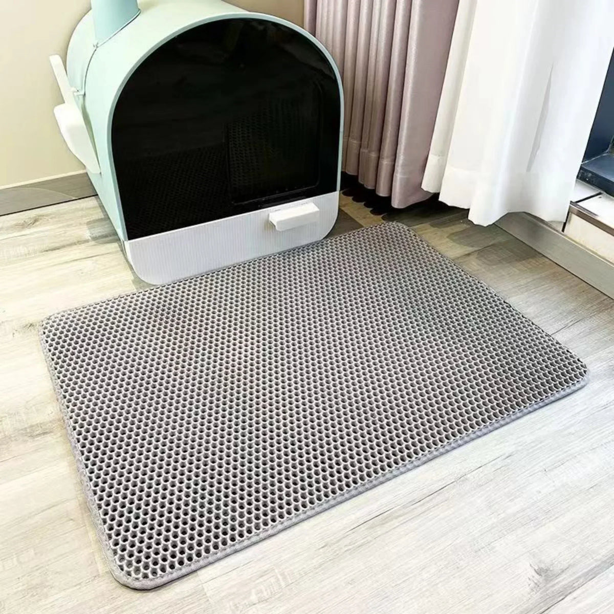 Extra Large Cat Litter Mat – Heavy-Duty Waterproof Litter Trapper