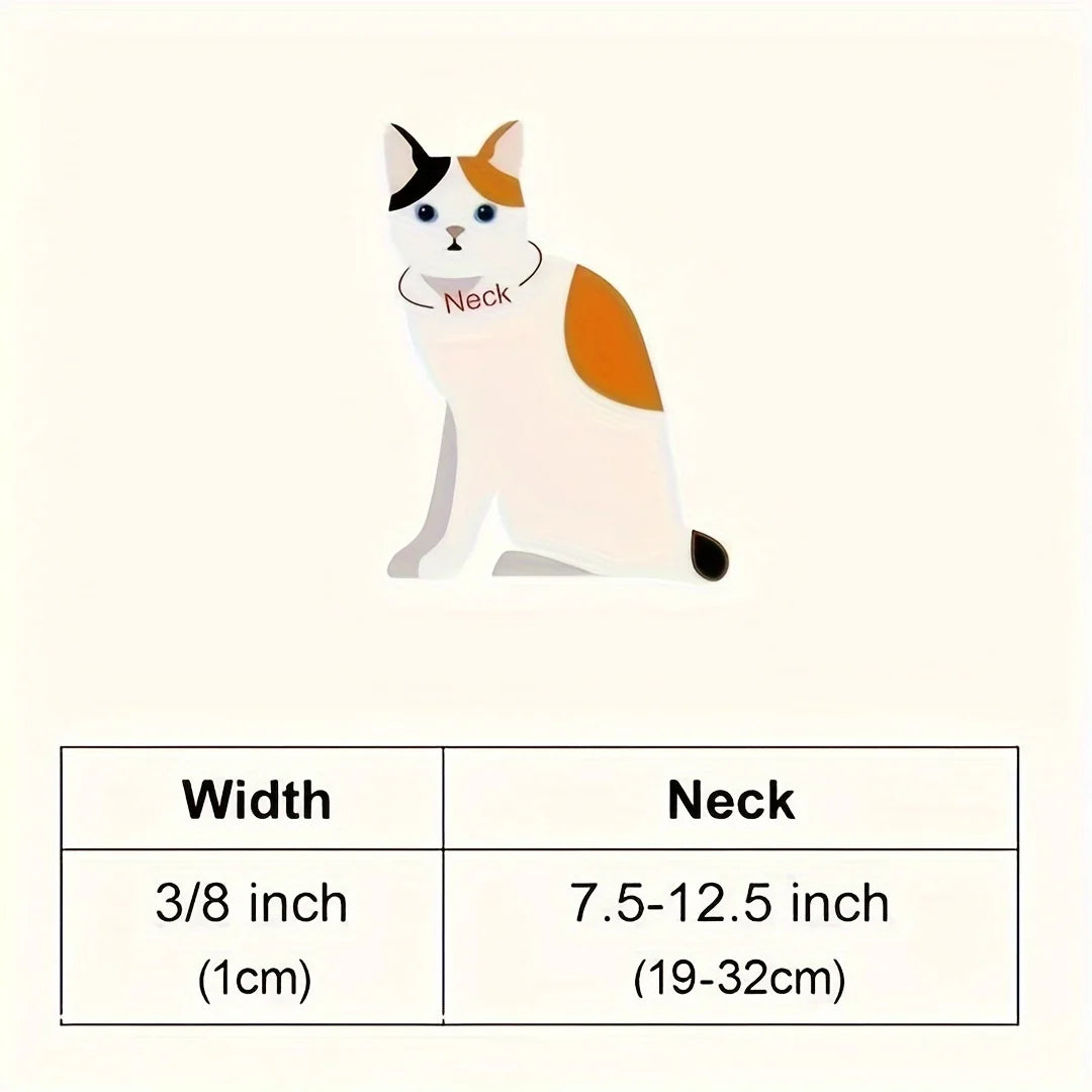 Reflective Breakaway Cat Collars 10 Pack – With Bells & Ears