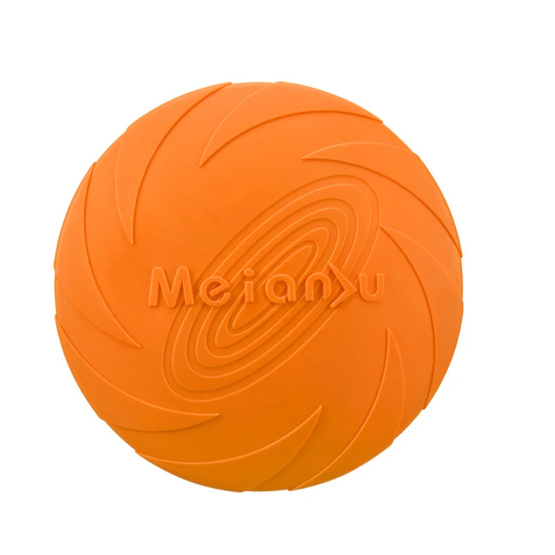 Silicone Dog Flying Disc – Chew-Resistant Fetch Frisbee Toy