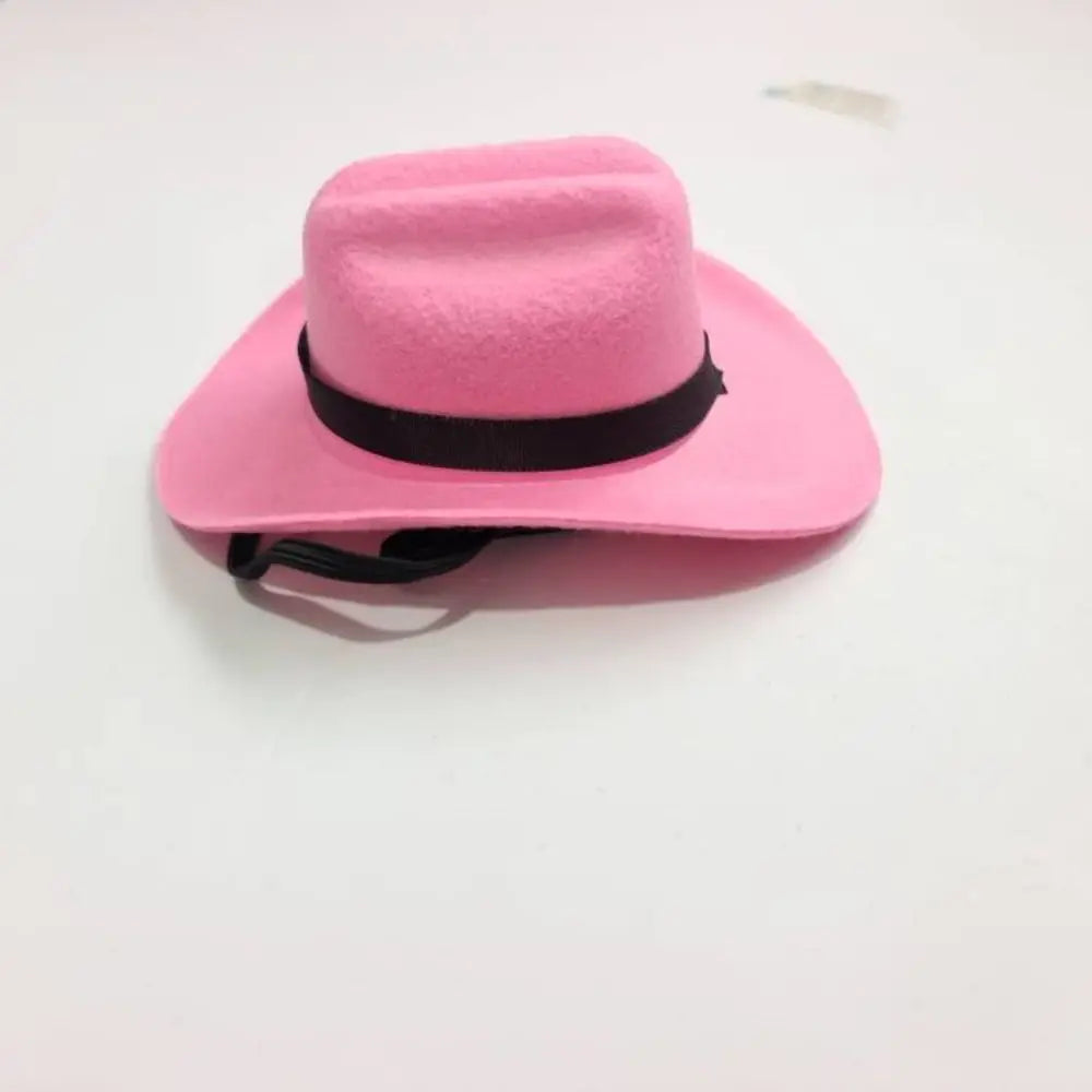 Dog Cowboy Hat – Adjustable Pet Sun Hat for Dogs & Cats