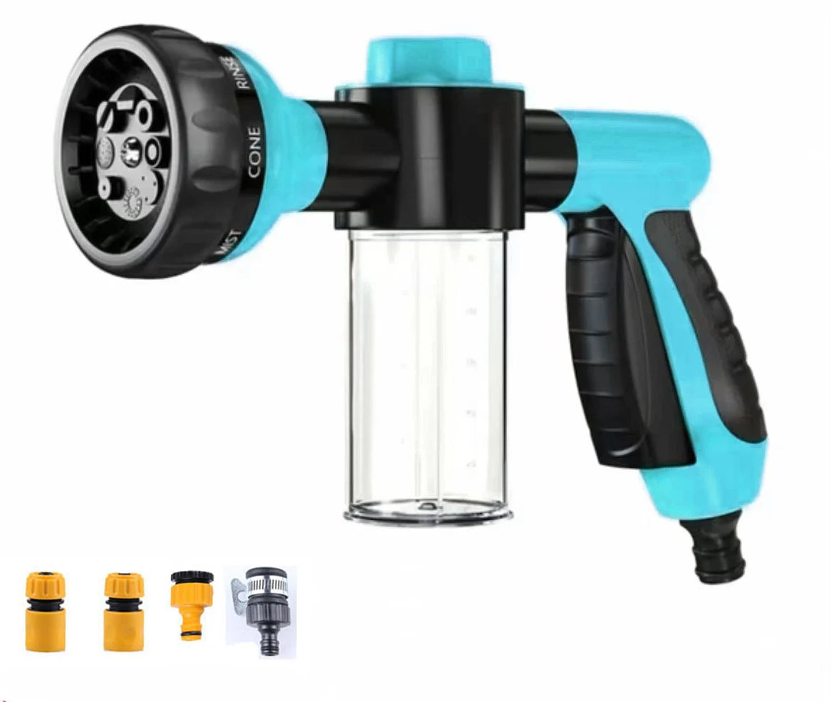 Dog Shower Sprayer Hose Nozzle – 3-Mode Pet Bath Wash Foam Sprayer