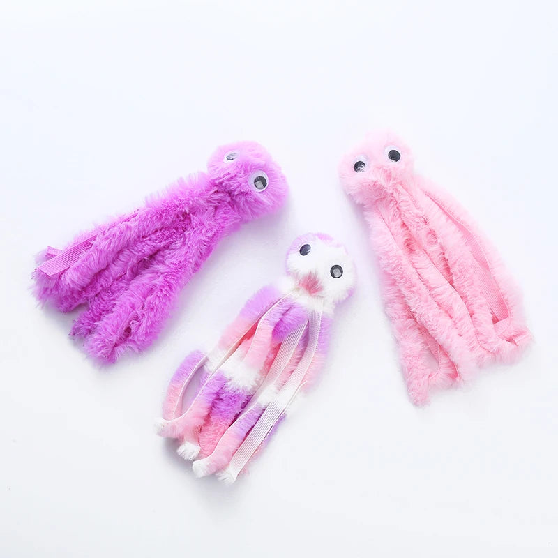 Plush Octopus Cat Toy – Soft Interactive Chew Toy
