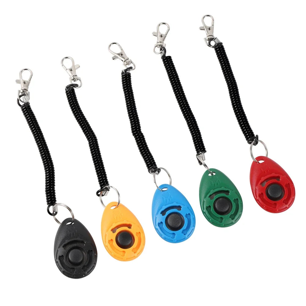 Dog Training Clicker – Wrist Strap Pet Click Trainer for Dogs & Cats